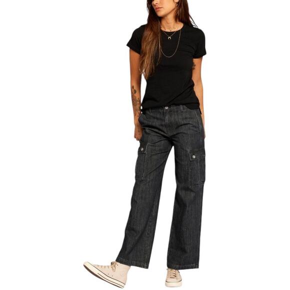 New Women’s Current/Elliot Kickstart Cargo Pant Size 26 - Picture 1 of 10